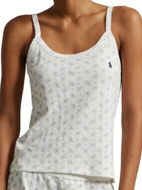 Polo Ralph Lauren Pointelle Cami Colby Floral